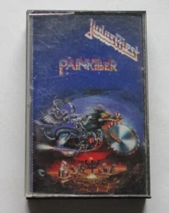 Judas Priest Painkiller Cassette Tape & Insert Columbia CT 46891 1990 - Imagen 1 de 6
