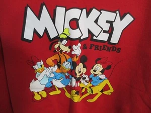 Sudadera Mickey and Friends Disney Roja Gráfica Juniors 11-13, Mujer Mediana - Imagen 1 de 6
