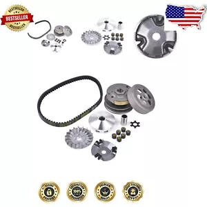 Premium ATV Replacement Clutch Kit with Drive Belt & Roller Weights Included - Picture 1 of 8