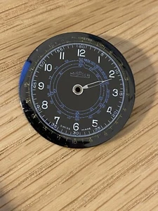 Vintage Misalla Mens Watch Face - Spares/Repair - Picture 1 of 4
