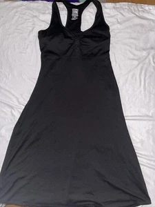 North Face Womens Dress Medium M Tank Black Below Knee Pullover Racerback Hiking - Picture 1 of 4