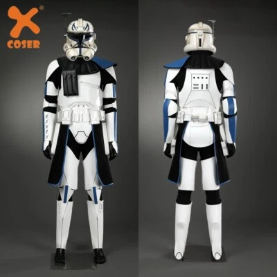 Xcoser Star Wars Clone Captain Rex Cosplay Kostüm Requisiten Komplettset Helm