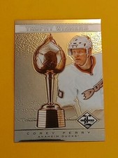 2012-13 Panini Limited #/199 Trophy Winners #TW-1 Corey Perry #/199 Anaheim Duck