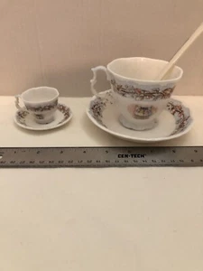 Bramble Hedge Collection Winter Beeker Royal Doulton Tea Coffee Cup W/Spoon Set - Picture 1 of 12