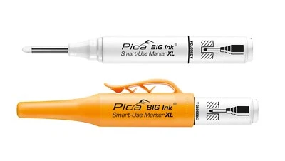 Pica BIG Ink Deep Hole Permanent Marker Pen XL, White- 170-52 - Image 1 of 3