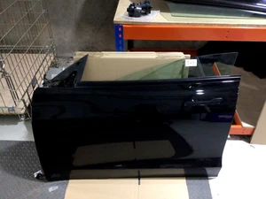 TESLA MODEL 3 N/S PASSENGER SIDE LEFT FRONT DOOR BLACK - Picture 1 of 7