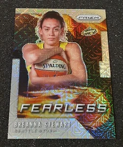 BREANNA STEWART 2020 WNBA PANINI PRIZM FEARLESS #16 MOJO #'d /25 SEATTLE STORM - Picture 1 of 2