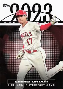 Shohei Ohtani #23GH-13 - 2024 Topps Greatest Hits - Angels - MLB Baseball - NM - Bild 1 von 2