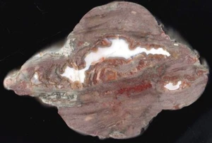 Achat/Agate vom Lierbachtal im Schwarzwald - schöne Maserung - interessant !!!! - Bild 1 von 1