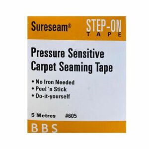 Tape Carpet Laying Cold Seam Join Flooring Repair 5m 10cm Wide Maxseam MJS New
