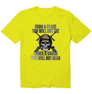 From A Place You Will Not See Comes A Sound Unisex Kid Youth Graphic T-Shirt