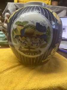 Wunderschönes handbemaltes Famille China exportiertes Ingwerglas #43 auf Unterseite (KEIN oben) - Bild 1 von 8