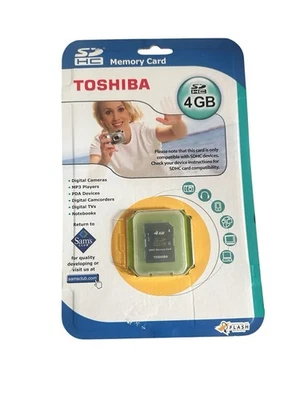 Toshiba SD HC 1 GB Memory Card SDHC - NEW SEALED - Image 1 of 2