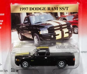 Johnny Lightning 97 1997 Dodge Ram SS/T Pickup Truck Classic Gold Collectible RR - Picture 1 of 2