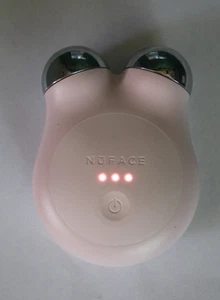 NUFACE PINK MINI facial toning WORKS = device ONLY & NO CABLE = AS-IS NO RETURN - Picture 1 of 5