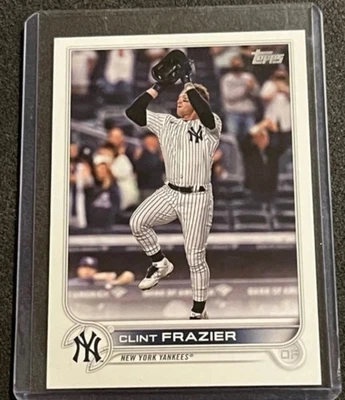 2022 Topps #101 Clint Frazier New York Yankees - Imagem 1 de 2
