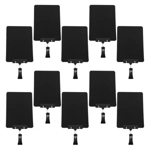  Set 10 Cartellini Prezzo Cancellabili Insegna Esposizione con Clip per Affari - Foto 1 di 12