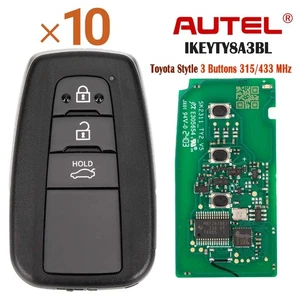 Llave inteligente Autel IKEYTY8A3BL 3 botones 315/433 MHz para Autel MaxiIM KM100 KM100E - Imagen 1 de 14