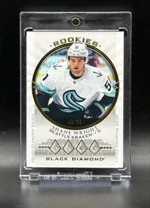 2022-23 Upper Deck Black Diamond Shane Wright Relics Quad /99 Rookie BDRR-SW - Picture 1 of 2
