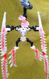 Lego Bionicle Krika 8694 MOD with Projectile Gun Fast Shipping