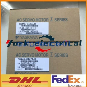 New Yaskawa SGMAS-04A2A41 Servo Motor DHL/FedEx - Picture 1 of 1