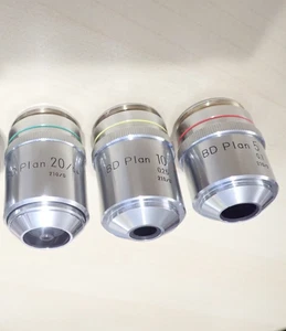 Nikon M Plan 5x 10x 20x 210/0 BD Microscope Objective Darkfield M26 - Picture 1 of 7