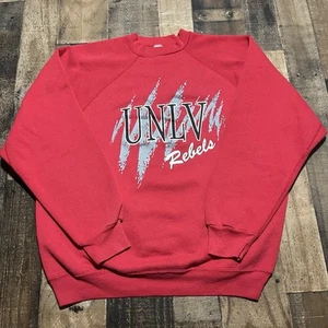 Felpa girocollo vintage UNLV Rebels Las Vegas Nevada retrò extra large anni 90 - Foto 1 di 9