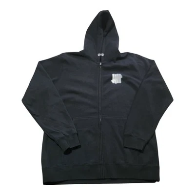 Undefeated Zip Up Hoodie Sweatshirt Size Adult Size Large Black  - Image 1 of 4
