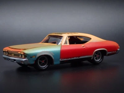 1968 68 CHEVY CHEVROLET CHEVELLE SS 396 BARN FIND 1:64 SCALE  DIECAST MODEL CAR - Image 1 of 4
