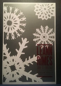 2017.12.07 Hatch Show Print Leann Rimes Ryman Nashville *Today Is Christmas* - Picture 1 of 1