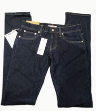 Helmut Lang Womens Jeans Size 27 Dark Wah Indigo Femme High Spikes 