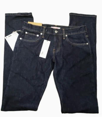 Helmut Lang Womens Jeans Size 27 Dark Wah Indigo Femme High Spikes  - Image 1 of 4