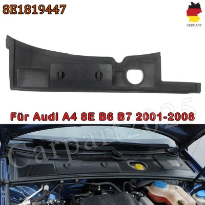 Für Audi A4 8E B6 B7 Wasserkasten Batterie Abdeckung Deckel 8E1819447 V8 S4 OEM - Bild 1 von 4