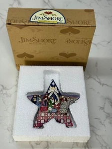 Christmas Star With Nativity Scene Hanging Ornament Heartwood Creek By Jim Shore - Picture 1 of 6