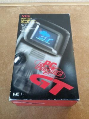 PC Engine GT NEC PCE Portable Game Console Set Japan Model FedEx shipping - Image 1 of 4