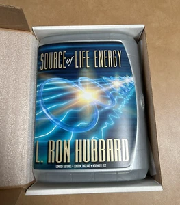Source of Life Energy by Ron L. Hubbard Scientology Dianetics CD Deluxe Box Set - Picture 1 of 14