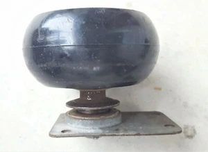 Nylon 5" Tire Wheel w/ Pulley Sheave Slot Conveyor Belt Ball Bearing Hardware - Picture 1 of 4