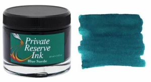 Private Reserve Fountain Pen Ink Bottle - 60ml - Blue Suede - Picture 1 of 2