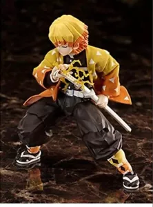 BUZZmod Demon Slayer Kimetsu no Yaiba Zenitsu Agatsuma Figure 1/12 Scale - Picture 1 of 10