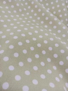 Pottery BARN GREEN POLKA DOT DRAPES 2 PANELS 44/84 - Picture 1 of 7