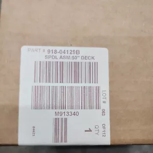 NEU OEM Cub Cadet MTD 918-04129B Rasentraktor Klinge Spindelbaugruppe JK - Bild 1 von 1