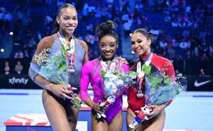 2024 U.S. Classic: Damen Allround, Gymnastik BLURAY - Gallen/Chiles/Lee/Wong - Bild 1 von 12