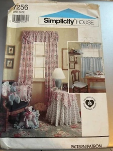 Modello CASA semplicità 7256 ~ Cuscini~Tovagliette~Tende~Pad sedia~Orso e altro - Foto 1 di 2