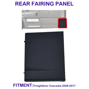 Rear Fairing Skirt Panel for Freightliner Cascadia 2008-2017 Driver (LH) Side - Picture 1 of 4