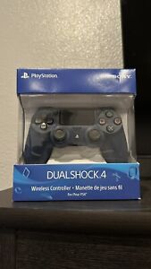 Controller PlayStation 4 DualShock blu notte nuovo [telecomando wireless Sony PS4]