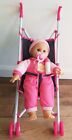 Baby Love Doll with Sounds & Pushchair Buggy Playset Accessories NEW