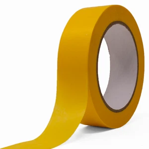 SBS® Gold Tape 30mm x 50m 10 Piece Crepe Tape, Painter's Crepe, Cover Tape, Tape - Picture 1 of 4