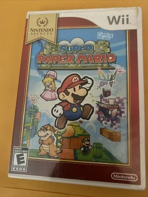 Super Paper Mario Nintendo Selects Edition (Nintendo Wii) - Image 1 of 2