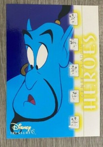 2003 Upper Deck Disney Treasures Heroes #22 Genie Aladdin