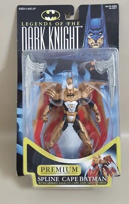 Vintage 1996 DARK KNIGHT SPLINE CAPE BATMAN  Premium Collector Series NIP - Image 1 of 4
